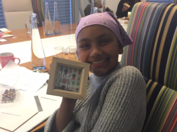 Meet Alayna, diagnosed with Ewing's Sarcoma, aged 10